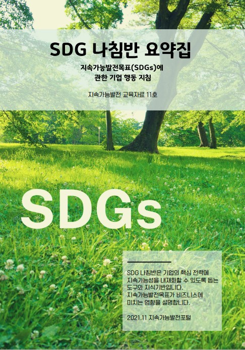 SDG 나침반 요약집 썸네일